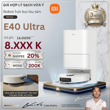 Robot Hút Bụi & Lau Nhà X20+ S20 Pro MIJIA 1S - Tự Đổ Rác, Giặt & Sấy Khăn, 8.49 triệu