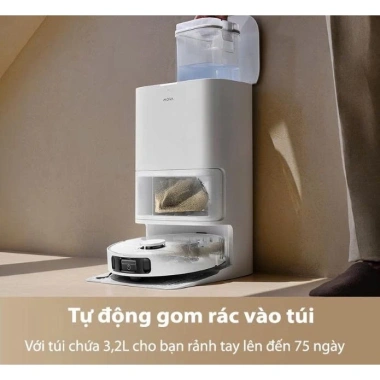 Robot Hút Bụi & Lau Nhà X20+ S20 Pro MIJIA 1S - Tự Đổ Rác, Giặt & Sấy Khăn, 8.49 triệu