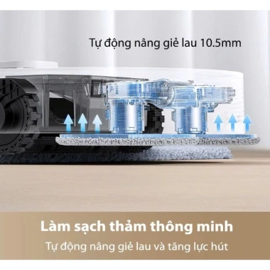 Robot Hút Bụi & Lau Nhà X20+ S20 Pro MIJIA 1S - Tự Đổ Rác, Giặt & Sấy Khăn, 8.49 triệu 5 Robot Hút Bụi & Lau Nhà X20+ S20 Pro MIJIA 1S - Tự Đổ Rác, Giặt & Sấy Khăn, 8.49 triệu 5