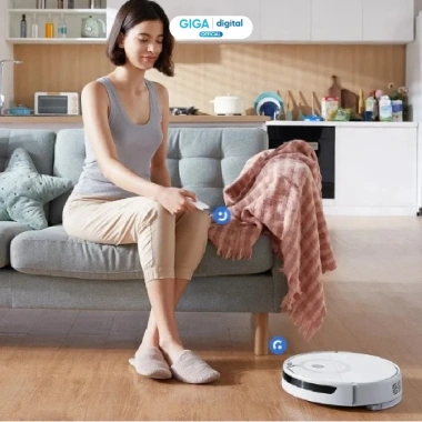 Robot hút bụi lau nhà Xiaomi Vacuum E5 2.000Pa - 3 cấp độ, sạch lông/tóc - 2.060.000₫ 8