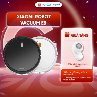 Robot hút bụi lau nhà Xiaomi Vacuum E5 - Điều khiển app, hỗ trợ lau, giá ưu đãi 2.059.000₫ 9