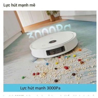 Robot hút bụi lau nhà Yeedi Vac 2 Pro K950 Bảo hành 12 tháng, giảm còn 2.850.000₫ 6 Robot hút bụi lau nhà Yeedi Vac 2 Pro K950 Bảo hành 12 tháng, giảm còn 2.850.000₫ 6