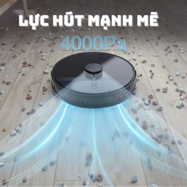 Robot Hút Bụi Lau Sàn KAW Thông Minh Tự Động, Kết Nối Điện Thoại, Giá 4,681,000₫