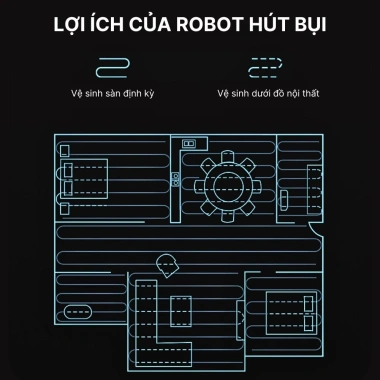 Robot hút bụi lau sàn SOKANY SK-13.017 sạc pin, điều khiển từ xa - 1.737.000₫