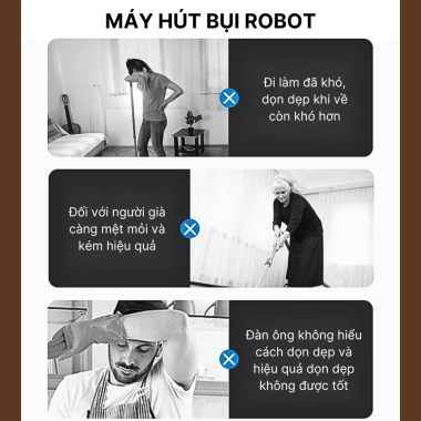 Robot hút bụi lau sàn SOKANY SK-13.017 sạc pin, điều khiển từ xa - 1.737.000₫