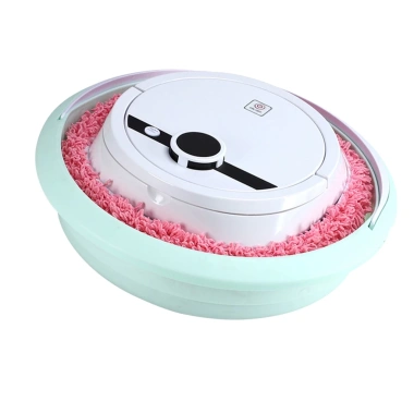 Robot Hút Bụi Lực Mạnh Khô & Ẩm, Lau Sàn Động, Sạc Điện, Trắng – Giá 381.000₫