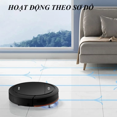 Robot Hút Bụi NK01 Lực Hút 4.000Pa, Điều Khiển APP, Cảm Biến Thông Minh, Lau Khô Uớt 3