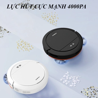 Robot Hút Bụi NK01 Lực Hút 4.000Pa, Điều Khiển APP, Cảm Biến Thông Minh, Lau Khô Uớt 5