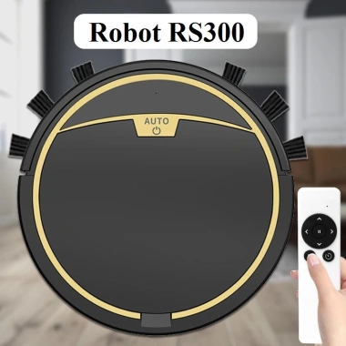 Robot hút bụi RS300 - Cảm biến chống rơi, điều khiển từ xa, nhiều chế độ, chỉ 1,2 triệu
