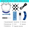Robot Hút Bụi RS300 Thông Minh - Lực Hút Mạnh, Lau Khô và Ướt, Remote, Cảm Biến Chống Rơi - Giá 1.13 Triệu 3
