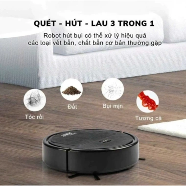 Robot Hút Bụi Thông Minh Đa Năng - Làm Sạch Ngóc Ngách, Giá Ưu Đãi 69.000₫