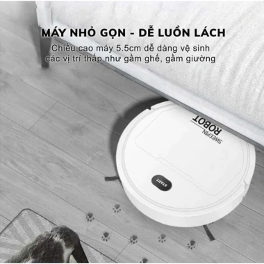 Robot Hút Bụi Thông Minh Đa Năng - Làm Sạch Ngóc Ngách, Giá Ưu Đãi 69.000₫