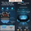Robot Hút Bụi TIGERLIFE 11MAX Wifi Tự Sạc Pin, Chống Rơi, Lập Trình Đa Chức Năng - Giá 1,870,000₫ 3