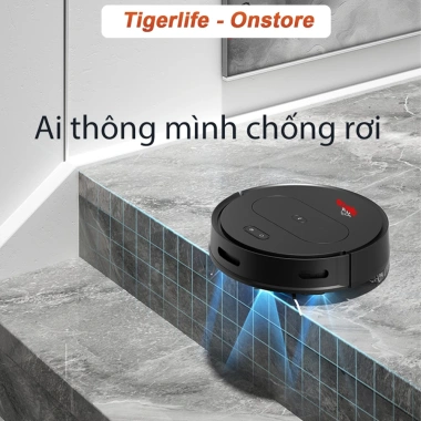 Robot Hút Bụi TIGERLIFE 11MAX Wifi Tự Sạc Pin, Chống Rơi, Lập Trình Đa Chức Năng - Giá 1,870,000₫ 8
