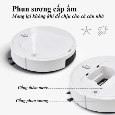 Robot hút bụi tự động Itechcare - Xông tinh dầu, LED UV, giá 399.000₫ 7