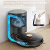 Robot hút bụi UONI V980 Plus - Lau và hút đồng thời, tự đổ rác, giảm giá 38 triệu 5