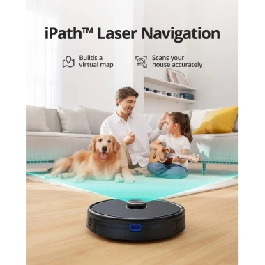 Robot Hút Bụi và Lau Nhà KAW 2in1 Điều Khiển App Tự Động Quay Về Sạc Hút 3.000Pa 5.1 Triệu