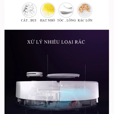 Robot hút bụi và lau nhà thông minh - Cảm ứng chạm, cảm biến vật cản, đèn LED, bảo hành 2 năm, giá 565.000₫ 4 Robot hút bụi và lau nhà thông minh - Cảm ứng chạm, cảm biến vật cản, đèn LED, bảo hành 2 năm, giá 565.000₫ 4
