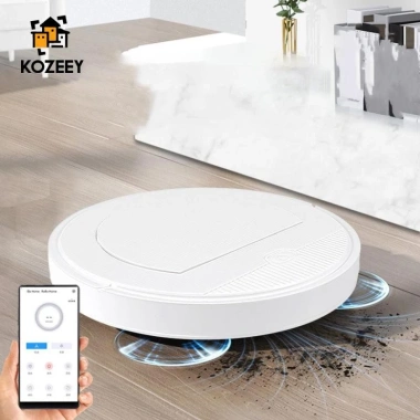 Robot hút bụi và lau nhà tự động, phù hợp thảm và sàn cứng, chỉ 687.500₫ 2 Robot hút bụi và lau nhà tự động, phù hợp thảm và sàn cứng, chỉ 687.500₫ 2