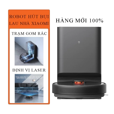Robot hút bụi Xiaomi Mijia Mop 2 Ultra – Giặt khăn, đổ rác, lọc không khí 7.350.000₫