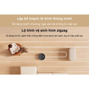 Robot hút bụi Xiaomi Vacuum E5 - Điều khiển app, bản quốc tế, giá 1.999.000₫