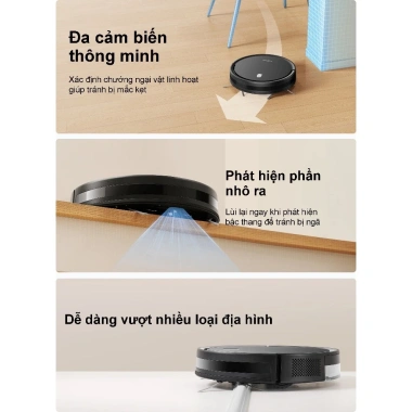 Robot hút bụi Xiaomi Vacuum E5 - Điều khiển app, bản quốc tế, giá 1.999.000₫