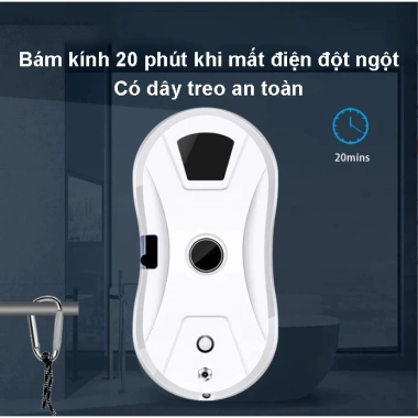 Robot Lau Kính Tự Động 5.600Pa – Phun Nước, Lực Hút Mạnh, An Toàn, Chống Rơi – Giá Ưu Đãi 1.93 Triệu 4 Robot Lau Kính Tự Động 5.600Pa – Phun Nước, Lực Hút Mạnh, An Toàn, Chống Rơi – Giá Ưu Đãi 1.93 Triệu 4