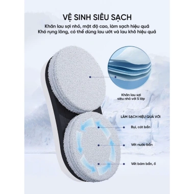 Robot Lau Kính Tự Động 90W – Tiết kiệm thời gian, phù hợp mọi gia đình, giá 1.93 triệu 4