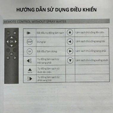 Robot Lau Kính Tự Động Bản 2.025 - Chống Rơi 20p Khi Mất Điện, Kèm 6 Khăn Lau Thay Thế, Giá 1.750.000 VND