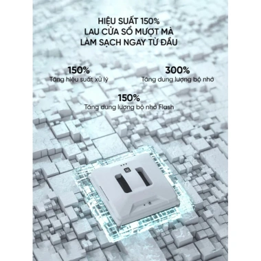 Robot Lau Kính Tự Động Thông Minh 90W - Giảm 20% cho gia đình, chỉ 1.880.000₫