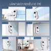 Robot Lau Kính Tự Động Thông Minh - Lực Hút Siêu Mạnh, 3 Chế Độ, Bông Nano 5 Lớp, Điều Khiển Từ Xa, Giá 1.75 Triệu 8