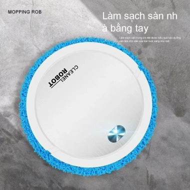 Robot lau nhà thông minh tự động, lau sàn khô ướt, làm sạch nhanh, giá 999.900đ 5