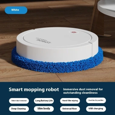 Robot lau nhà thông minh tự động, lau sàn khô ướt, làm sạch nhanh, giá 999.900đ 10