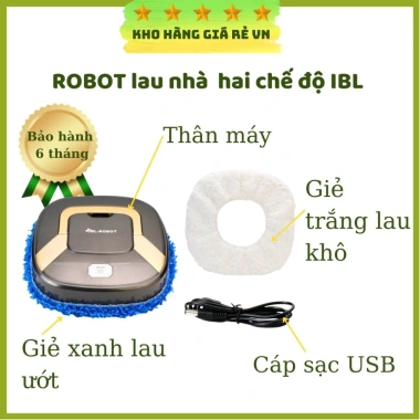 Robot Lau Nhà Tự Động Itechcare Pin Sạc Nội Địa Máy Lau Thông Minh Tiết Kiệm Năng Lượng Giá 330.000