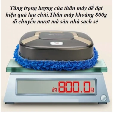 Robot Máy Lau Nhà Thông Minh Pin Sạc 2 Chế Độ Khô Ướt - Giá 570k tại Itechcare 8