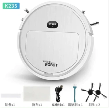 Robot Quét Hút Bụi Thông Minh, Lau Nhà Đa Chức Năng, Giá 230.000đ, Tiết kiệm năng lượng, Lập lịch tự động
