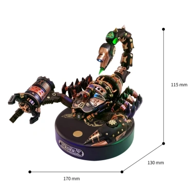 Robotime ROKR Scorpion – Mô hình lắp ráp 3D DIY, quà tặng ý nghĩa, giảm còn 998.000đ 3 Robotime ROKR Scorpion – Mô hình lắp ráp 3D DIY, quà tặng ý nghĩa, giảm còn 998.000đ 3