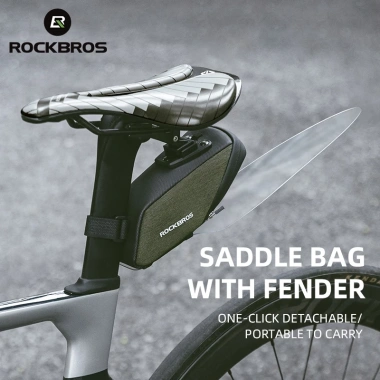 ROCKBROS 0.4L MTB Yên Túi Đường Bộ - Thiết Kế Nhanh, Tích Fender, Túi Đuôi Di Động cho Phụ Kiện 2 ROCKBROS 0.4L MTB Yên Túi Đường Bộ - Thiết Kế Nhanh, Tích Fender, Túi Đuôi Di Động cho Phụ Kiện 2