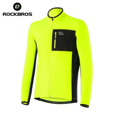 ROCKBROS Áo khoác lông cừu mùa đông, quần co giãn phản quang xe đạp nam - ấm áp, an toàn 10 ROCKBROS Áo khoác lông cừu mùa đông, quần co giãn phản quang xe đạp nam - ấm áp, an toàn 10