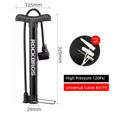 Rockbros Bơm Hơi 120 Psi Siêu Nhẹ cho Xe Đạp Leo Núi - Giá chỉ 162.734 VND, Tiết kiệm 20% 3