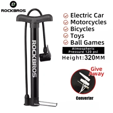 Rockbros Bơm Hơi 120 Psi Siêu Nhẹ cho Xe Đạp Leo Núi - Giá chỉ 162.734 VND, Tiết kiệm 20% 9
