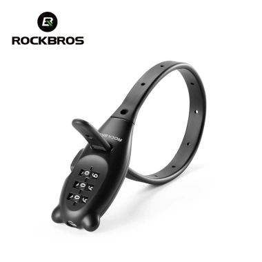 Rockbros Cáp Khóa Di Động Điều Chỉnh Cho Xe Máy, Xe Đạp, Mũ Bảo Hiểm - Chống Thấm Nước, Chống Trộm, Bền Đẹp Rockbros Cáp Khóa Di Động Điều Chỉnh Cho Xe Máy, Xe Đạp, Mũ Bảo Hiểm - Chống Thấm Nước, Chống Trộm, Bền Đẹp