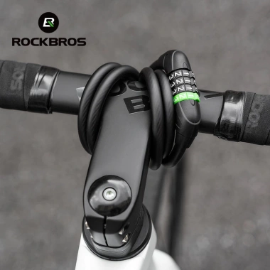 ROCKBROS Cáp Thép Khóa Chống Trộm Bền Di Động Đa Năng – Nhẹ, Dây Xích MTB & Xe Đạp Đường Bộ 4 ROCKBROS Cáp Thép Khóa Chống Trộm Bền Di Động Đa Năng – Nhẹ, Dây Xích MTB & Xe Đạp Đường Bộ 4