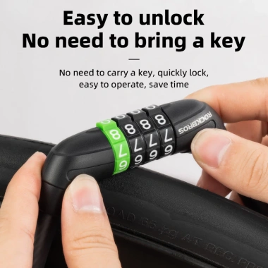 ROCKBROS Cáp Thép Khóa Chống Trộm Bền Di Động Đa Năng – Nhẹ, Dây Xích MTB & Xe Đạp Đường Bộ 7 ROCKBROS Cáp Thép Khóa Chống Trộm Bền Di Động Đa Năng – Nhẹ, Dây Xích MTB & Xe Đạp Đường Bộ 7