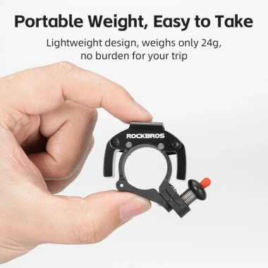 ROCKBROS Chuông Xe Đạp Nhỏ Gọn Nhôm Siêu Nhẹ, Âm Thanh Rõ Ràng, Giảm Giá Đặc Biệt 146k 8 ROCKBROS Chuông Xe Đạp Nhỏ Gọn Nhôm Siêu Nhẹ, Âm Thanh Rõ Ràng, Giảm Giá Đặc Biệt 146k 8