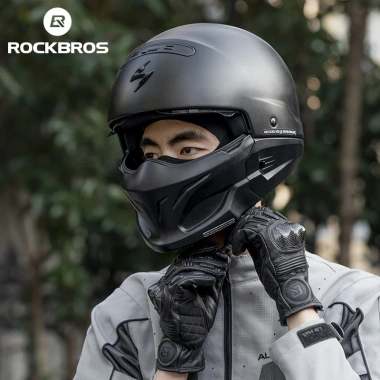 Rockbros Đầu Bảo Hiểm Xe Máy Full Mặt Đệm Êm, Chống Nắng, Mùa Đông, Unisex - Giá Ưu Đãi 406.490₫ 4 Rockbros Đầu Bảo Hiểm Xe Máy Full Mặt Đệm Êm, Chống Nắng, Mùa Đông, Unisex - Giá Ưu Đãi 406.490₫ 4