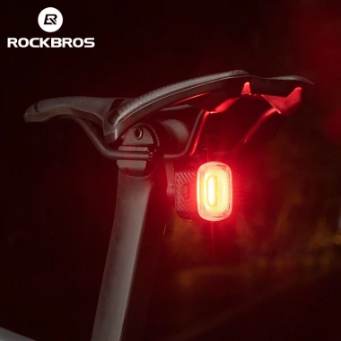 ROCKBROS Đèn Đuôi Xe Q2 IPX6 Chống Thấm Nước 4 Màu Đỏ Xanh Dương Tím – Xe Đạp, 194.858₫