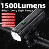Rockbros Đèn Pha Xe Đạp 1.500 Lumens Chống Thấm Nước, Hợp Kim Nhôm, Sạc Lại Type-C - Giá ưu đãi 717.519₫