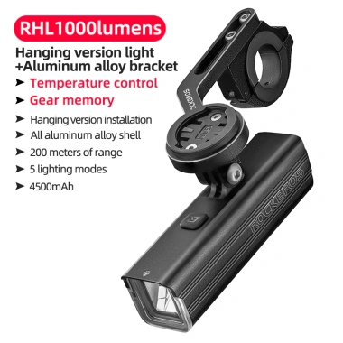ROCKBROS Đèn Pha Xe Đạp 1.500Lumen IPX6 Chống Thấm, Sạc Nhanh, Flash - 551.477₫ 12 ROCKBROS Đèn Pha Xe Đạp 1.500Lumen IPX6 Chống Thấm, Sạc Nhanh, Flash - 551.477₫ 12