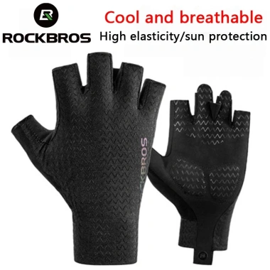Rockbros Găng Tay Hở Ngón Vải Lụa Lạnh, Thoáng Khí, Chống Trượt Tiện Dụng Khi Đạp Xe, Giá 294.430₫ 2 Rockbros Găng Tay Hở Ngón Vải Lụa Lạnh, Thoáng Khí, Chống Trượt Tiện Dụng Khi Đạp Xe, Giá 294.430₫ 2